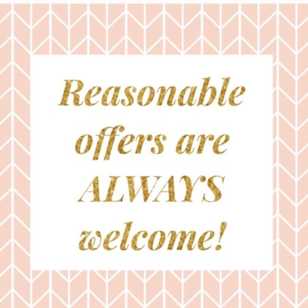 Reasonable Offers Considered!!!